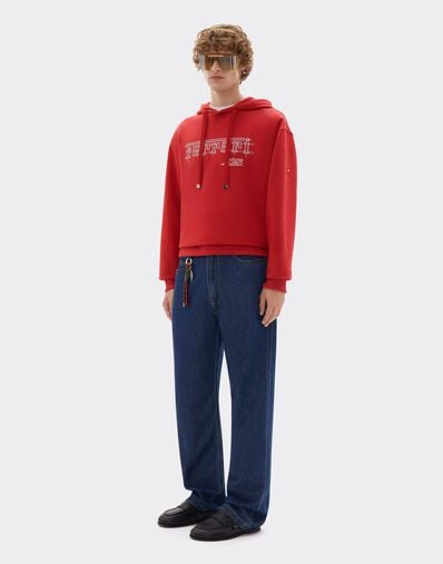 Ferrari Ferrari cotton sweatshirt for the 2026 Monaco Grand Prix Rosso Magma CJMSW0051JCO0057f