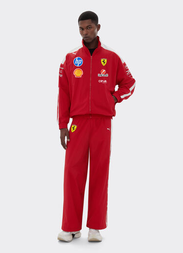Ferrari Puma for Scuderia Ferrari HP 2025 T7 drivers jacket Red LA041f