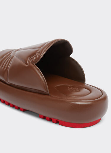 Ferrari Sandalo slipper in nappa Cuoio 21461f