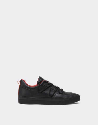 Ferrari Ferrari leather trainers Black 21288f