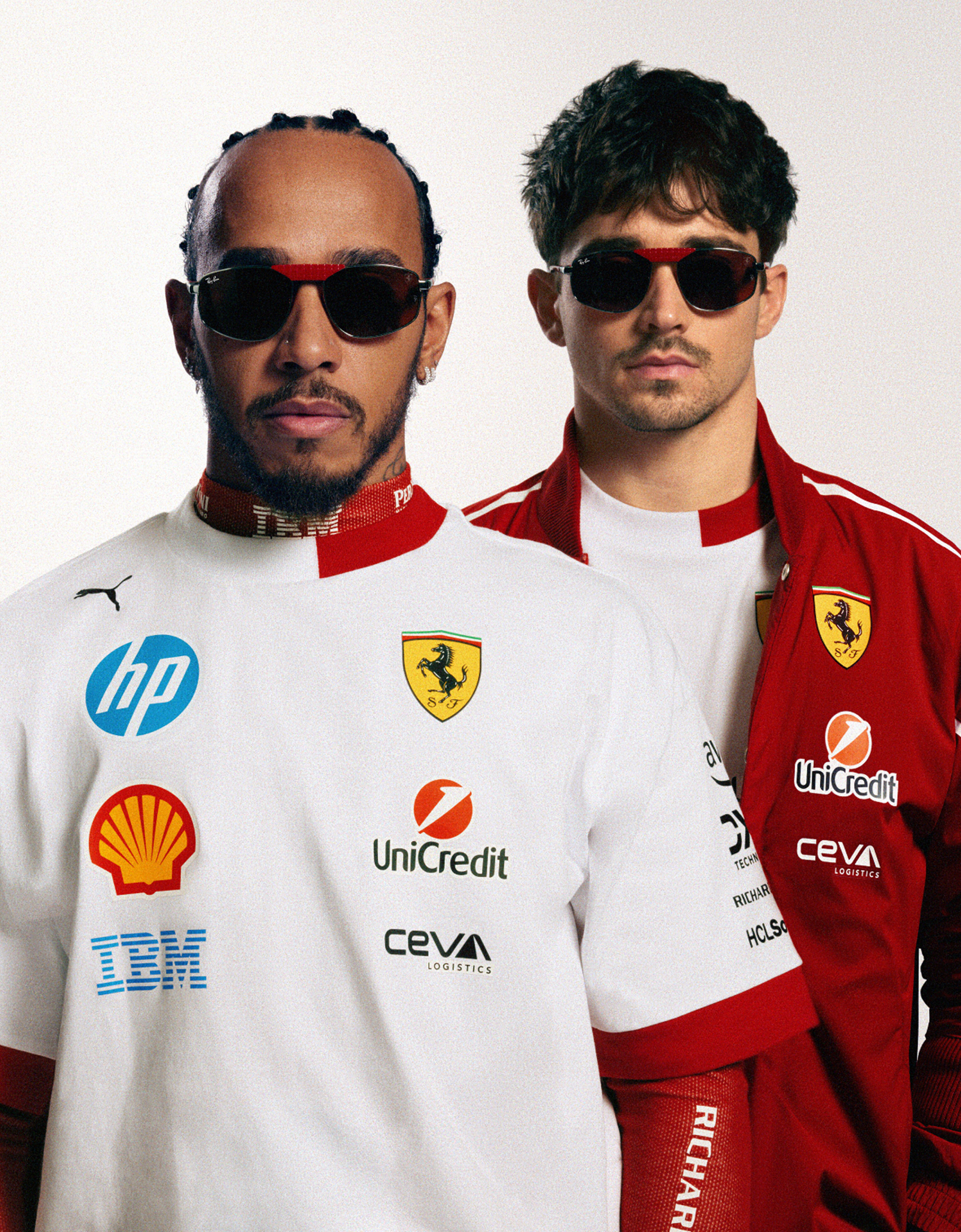 Ferrari Ray-Ban for Scuderia Ferrari RB3776M in and red metal with red lenses Gunmetal LA0EIf