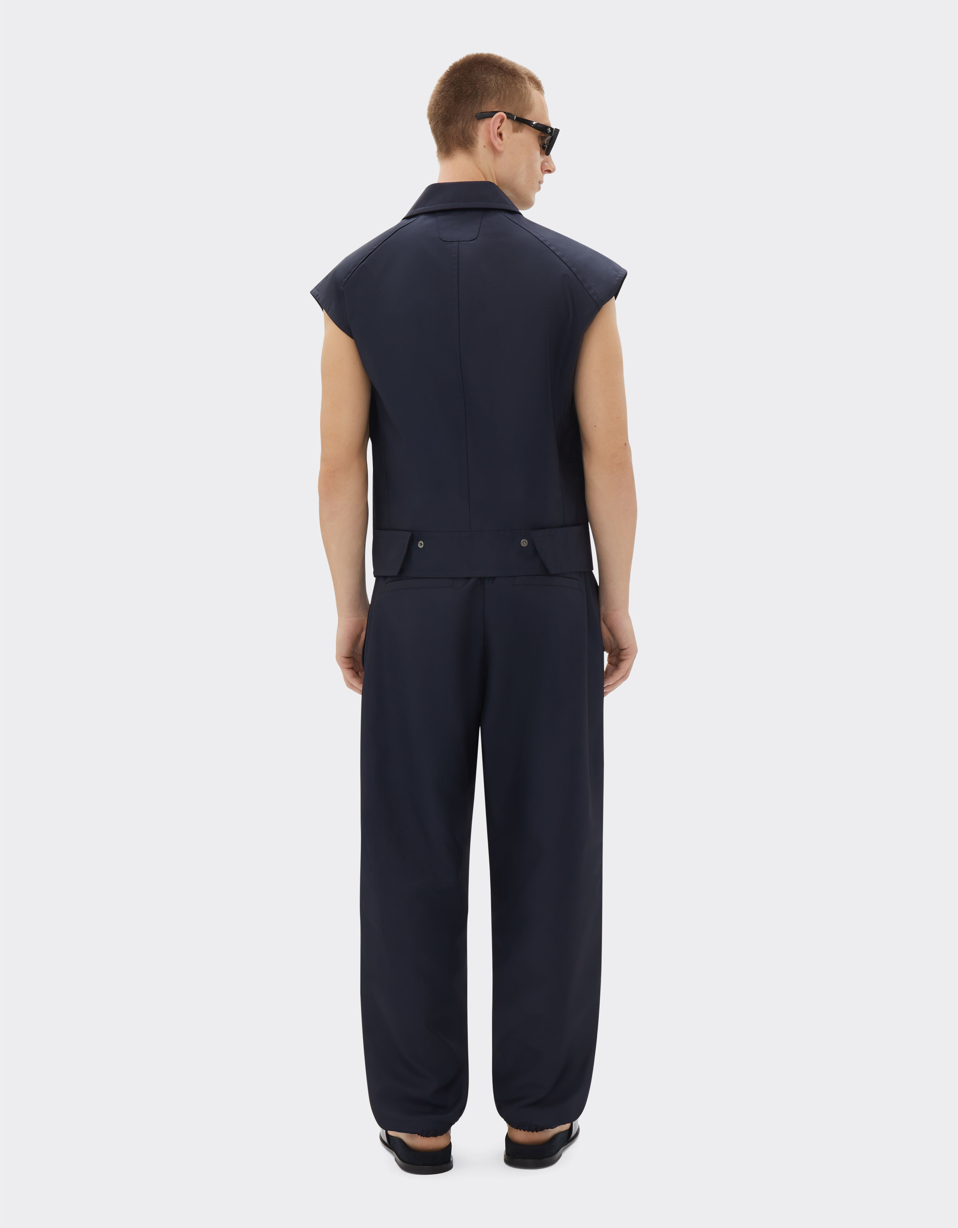 Ferrari Vest in Q-CYCLE® twill Navy 21861f