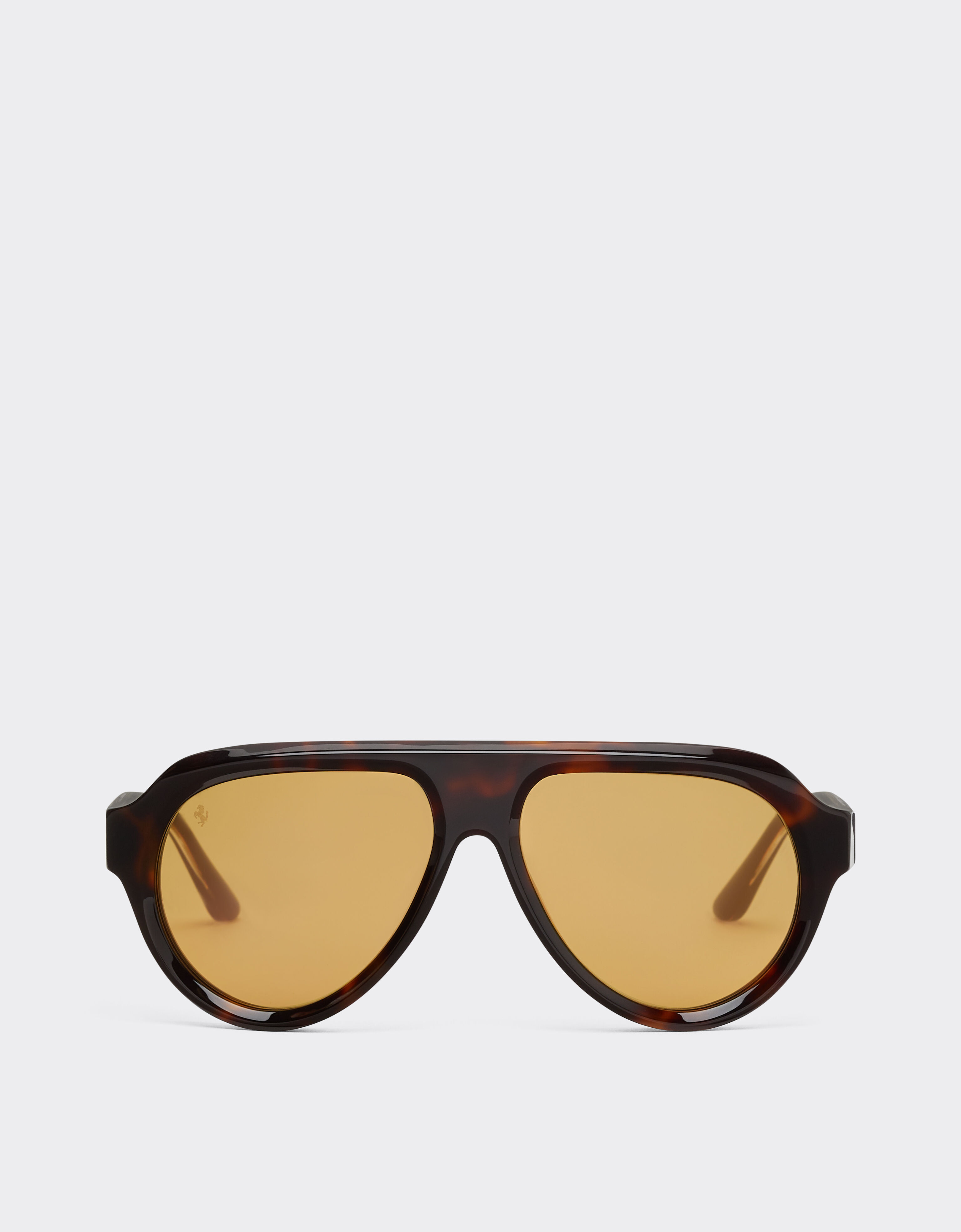 Ferrari Ferrari acetate brown tortoiseshell sunglasses with brown gold mirrored lenses Tortoiseshell LA0EWf