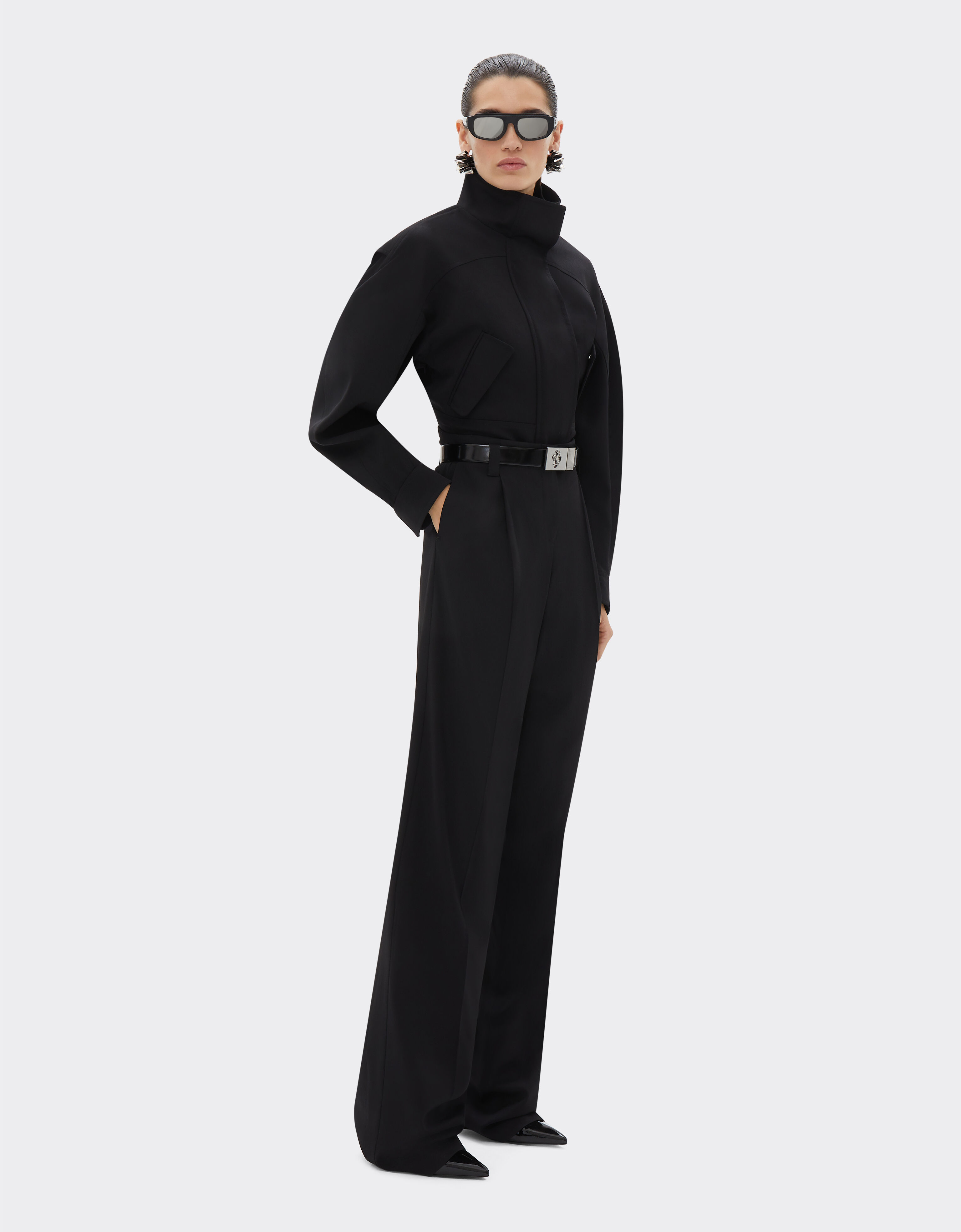 Ferrari Trousers in comfort wool Black 21628f