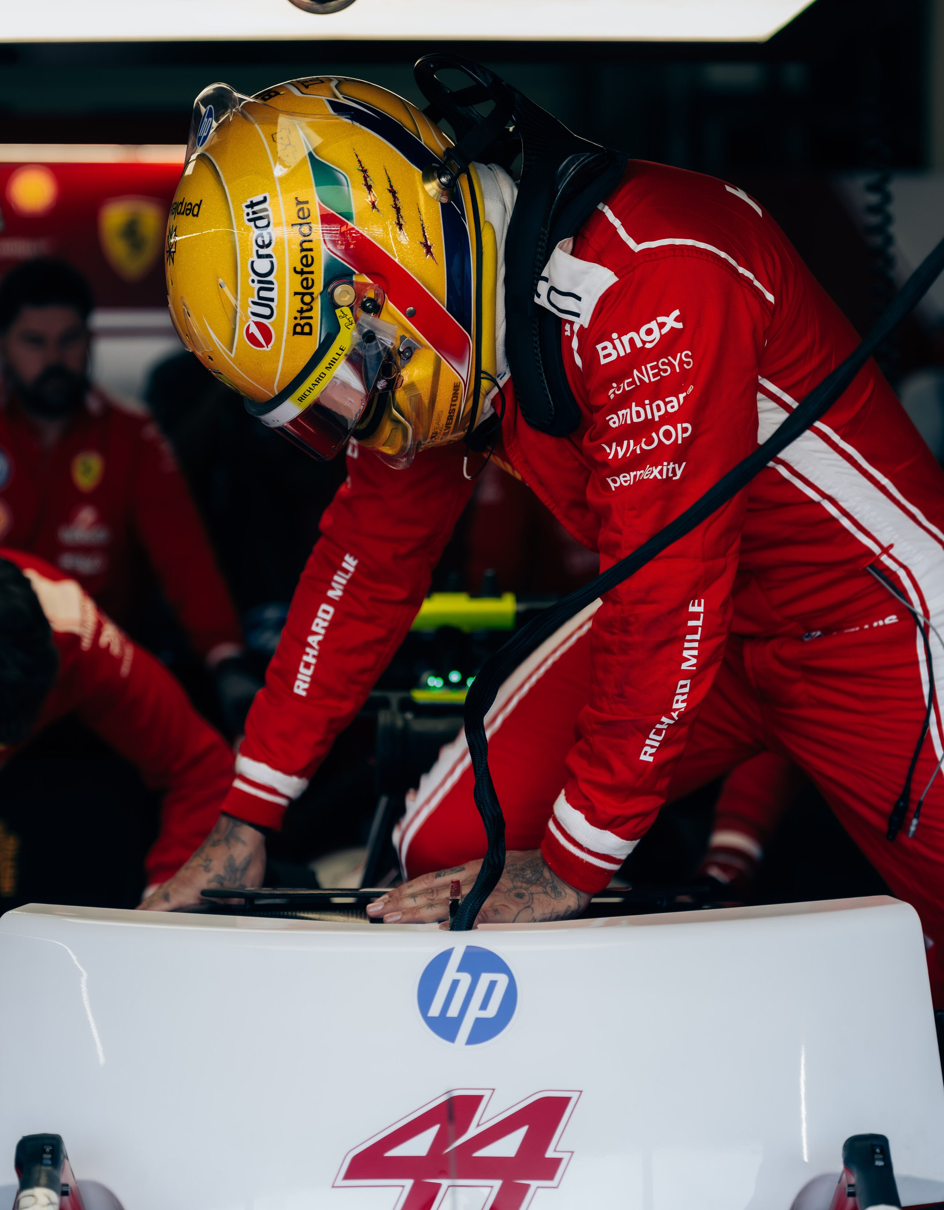 Lewis Hamilton Silverstone Special Edition 2026 Helmet, 1:1 scale Ferrari Lewis Hamilton Silverstone Special Edition 2026 Helmet, 1:1 scale Multicolore LO0R2658EXT0001f