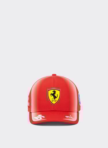 Ferrari Leclerc Replica 2026 Puma Baseball Cap for Scuderia Ferrari HP Rosso LA0HOf