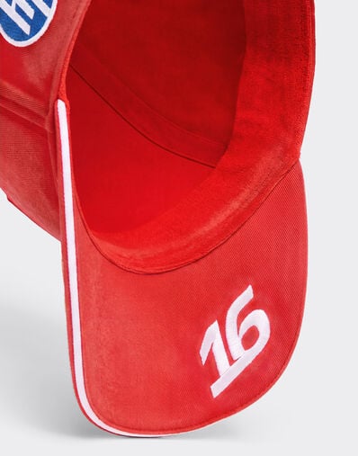 Ferrari Leclerc Replica Baseball Cap for the 2026 Monza Grand Prix Rosso LA0CP1136EXT0001f