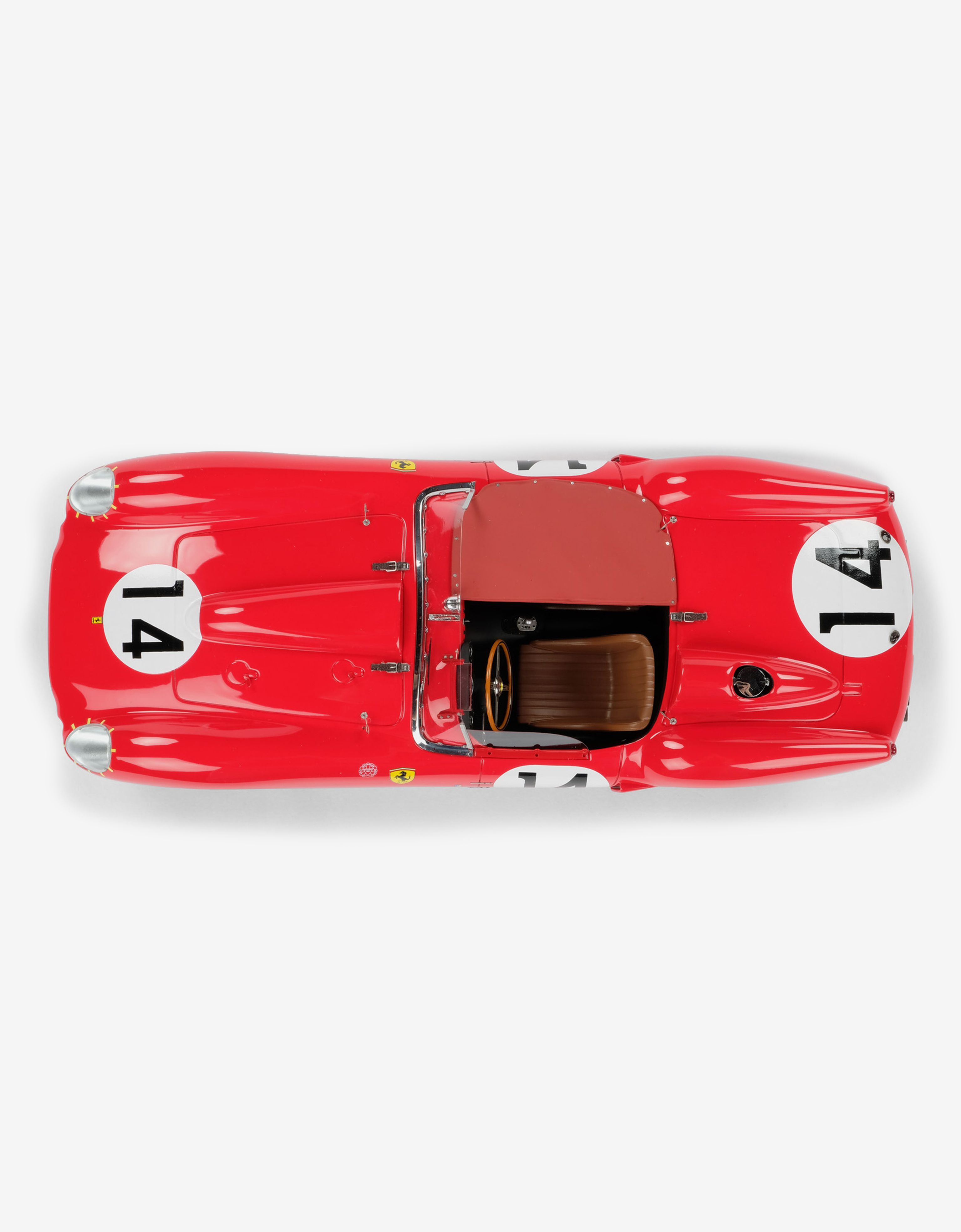 Ferrari Modello Ferrari 250 TR 1958 Le Mans in scala 1:18 Rosso L7580f