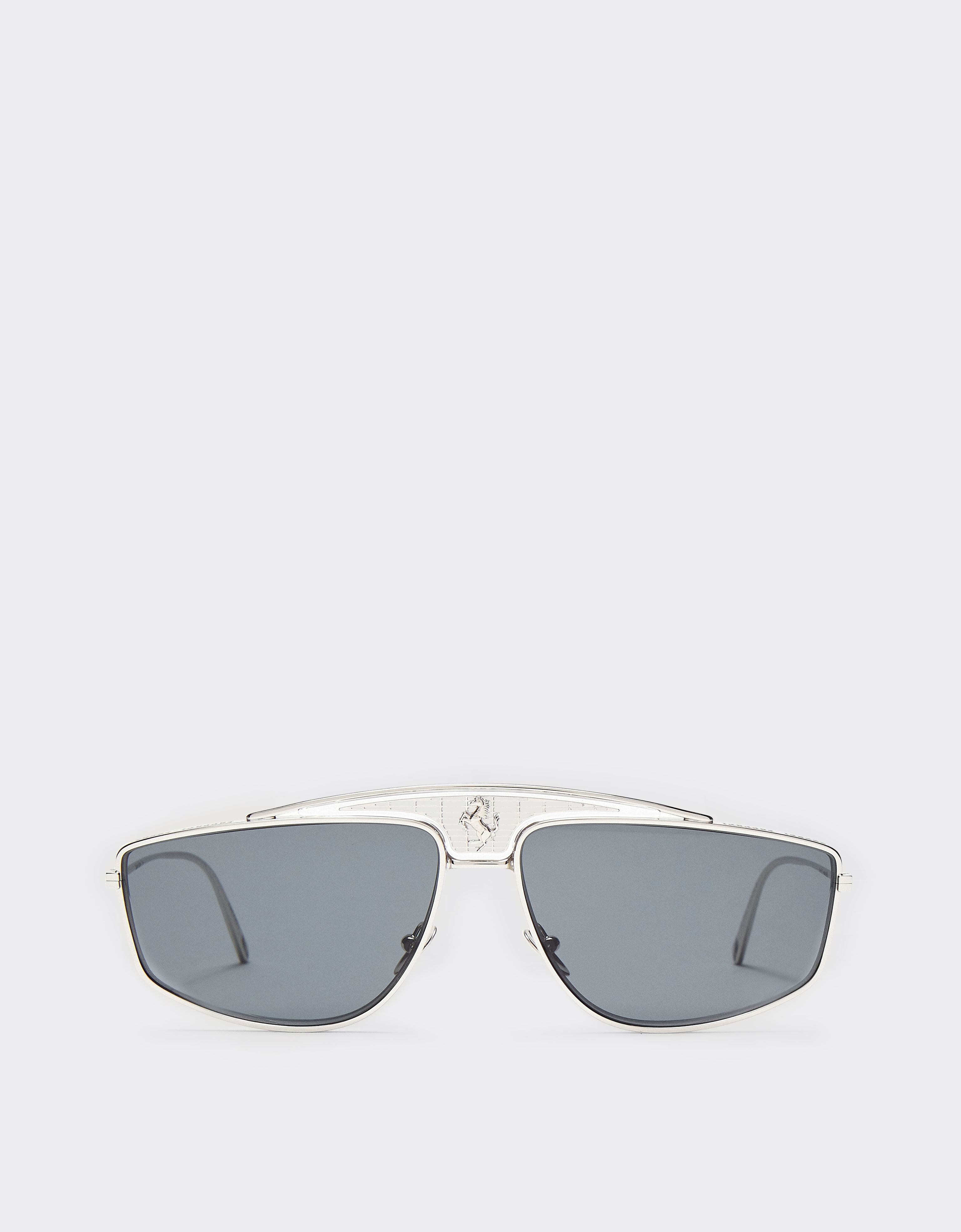 Ferrari Ferrari sunglasses with dark grey lenses Silver F1247f