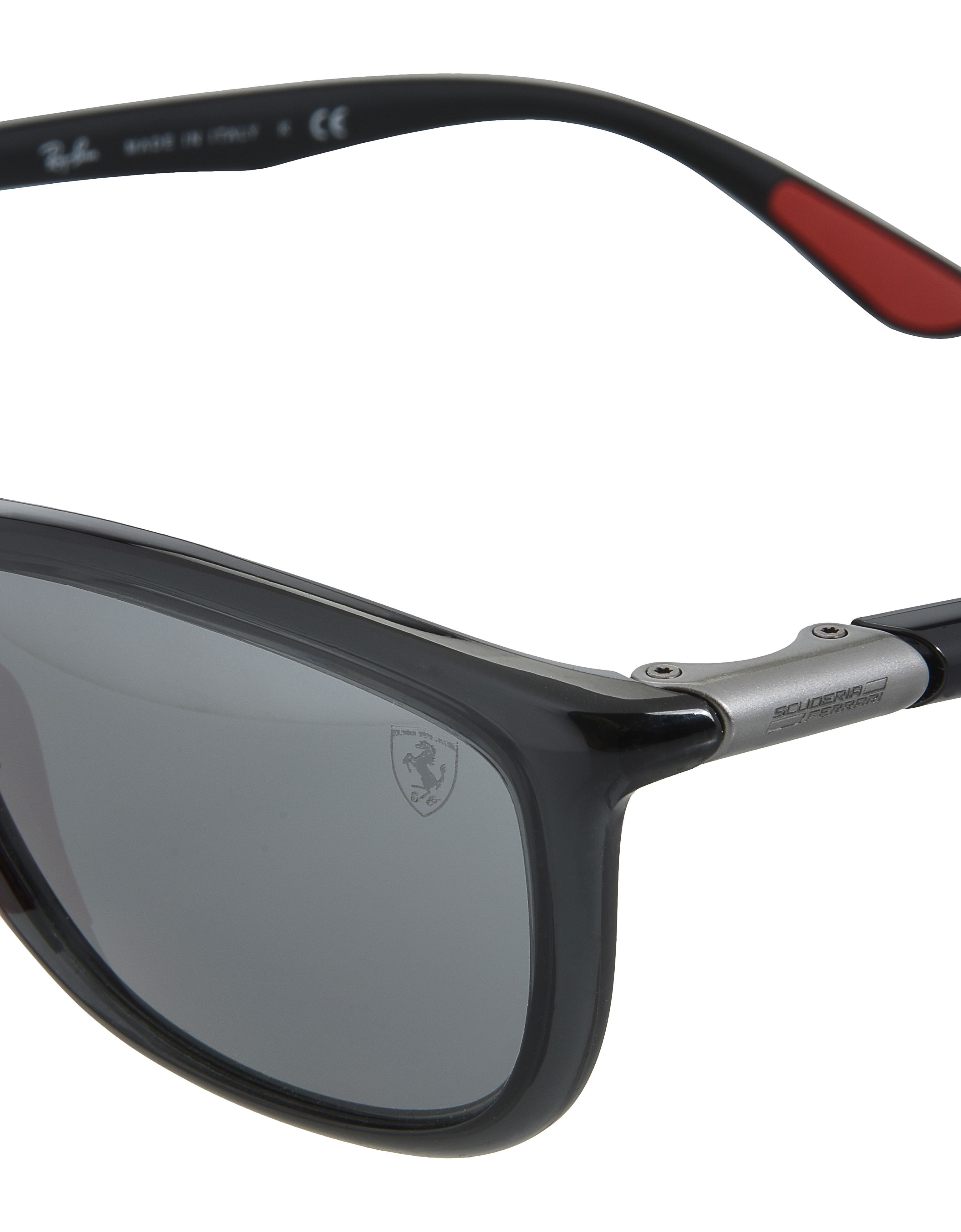 Ferrari Ray-Ban x Scuderia Ferrari Transparent Grey 0RB8351M Ingrid L6810f