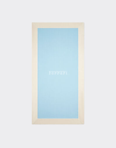 Ferrari Ferrari x Charles Leclerc beach towel Steel Blue 49187f