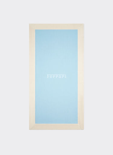 Ferrari Ferrari x Charles Leclerc beach towel Steel Blue 49187f