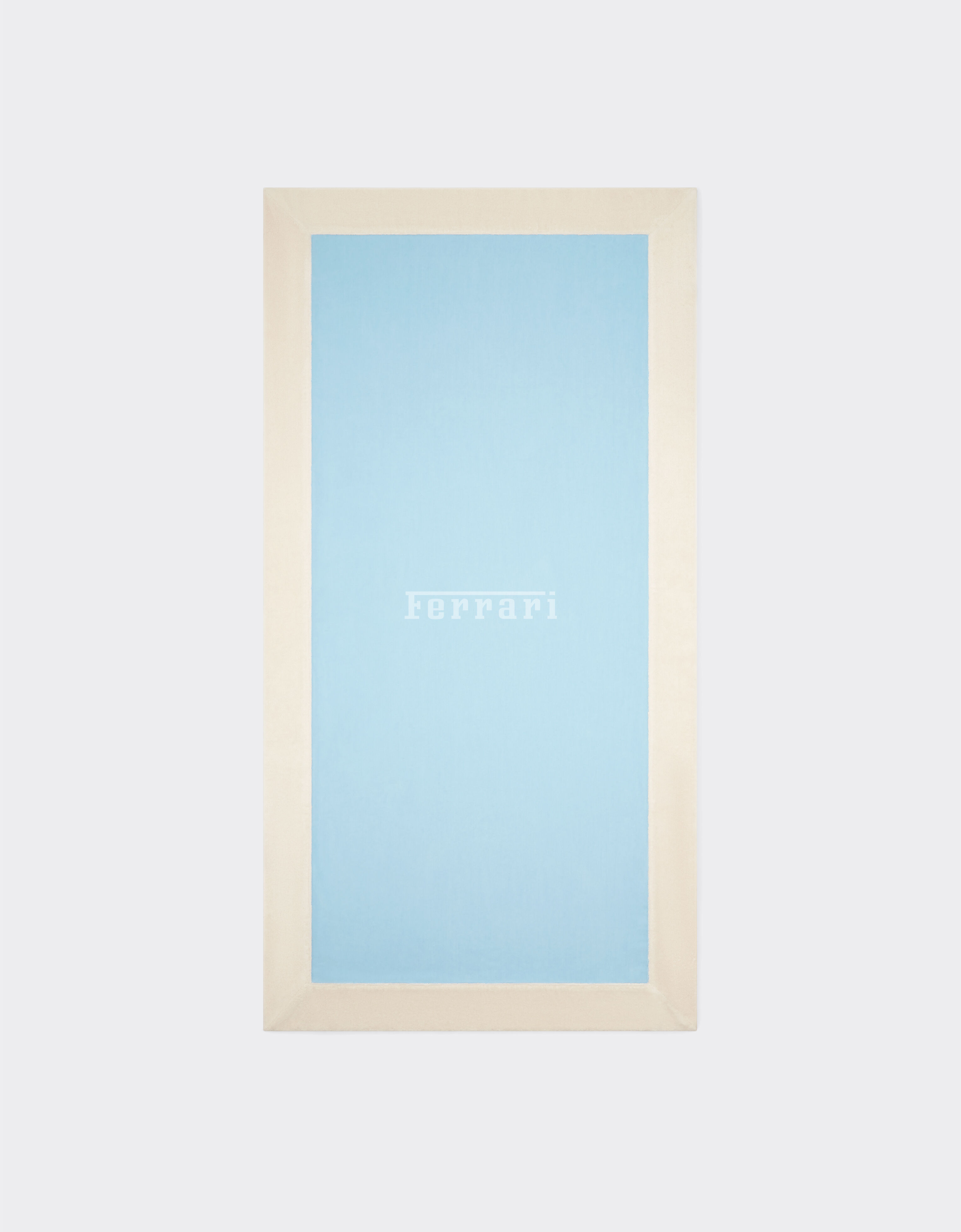 Ferrari Ferrari x Charles Leclerc beach towel Steel Blue 49187f