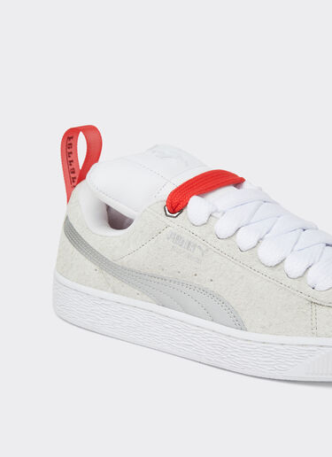 Ferrari Ferrari Style Suede XL trainers by Puma Optical White F1466f