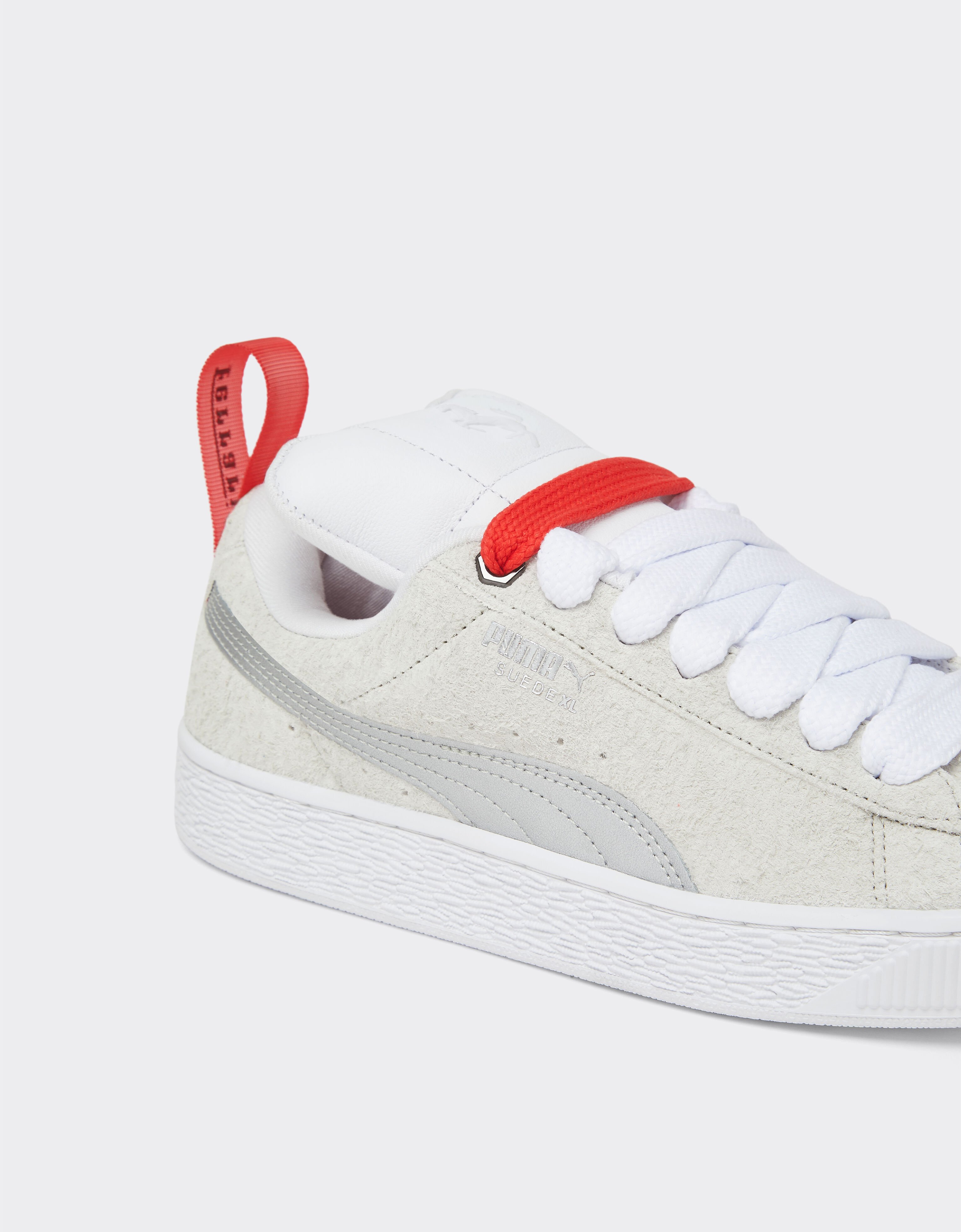 Ferrari Ferrari Style Suede XL trainers by Puma Optical White F1466f