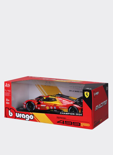 Ferrari Maqueta del Ferrari 499P LMH #50 a escala 1:18 Rosso LO0R1338EXT0001f
