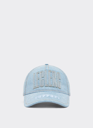 Ferrari Gorra vaquera Ferrari x Charles Leclerc Denim claro 22296f
