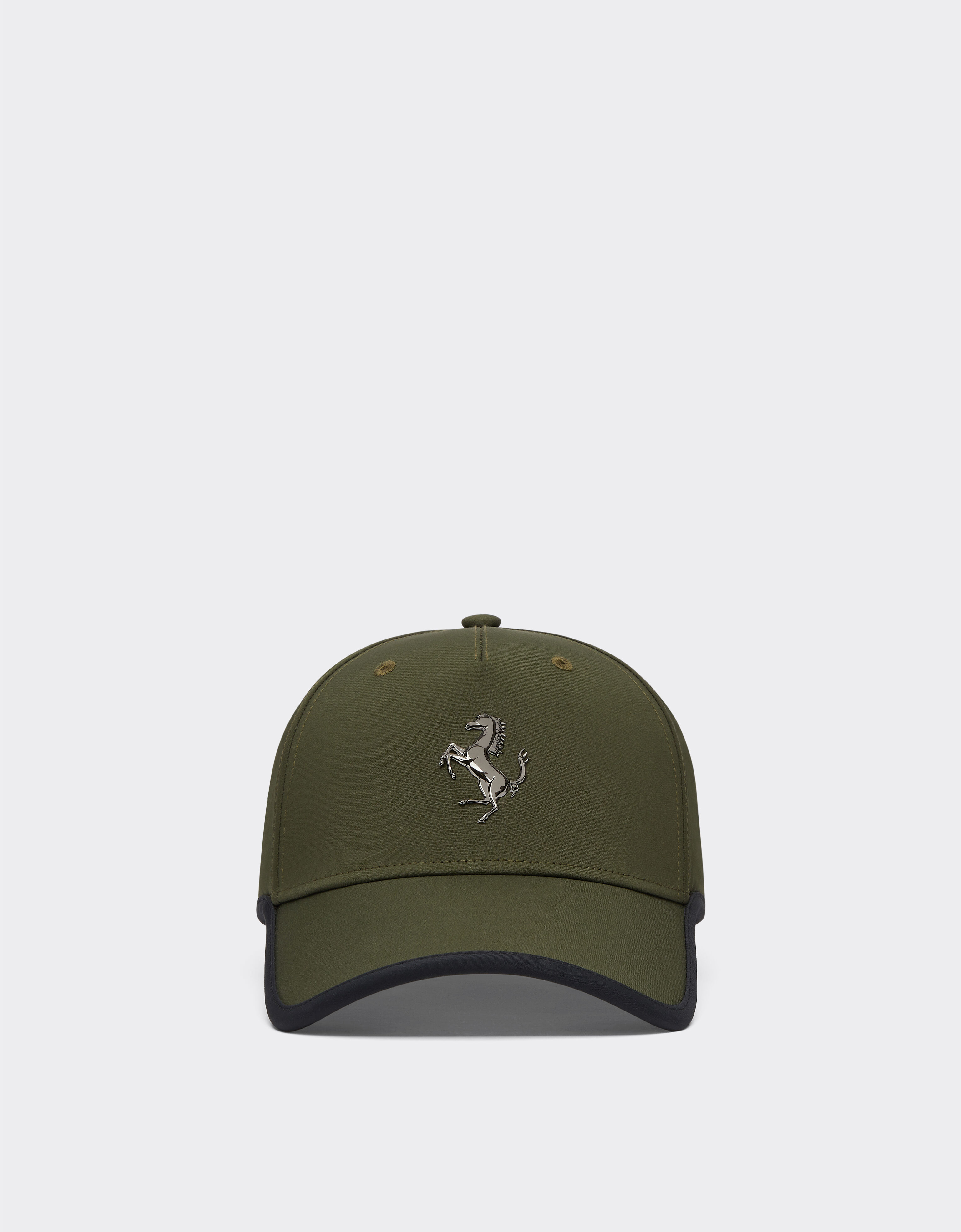 ${brand} Baseball cap with metal prancing horse ${colorDescription} ${masterID}
