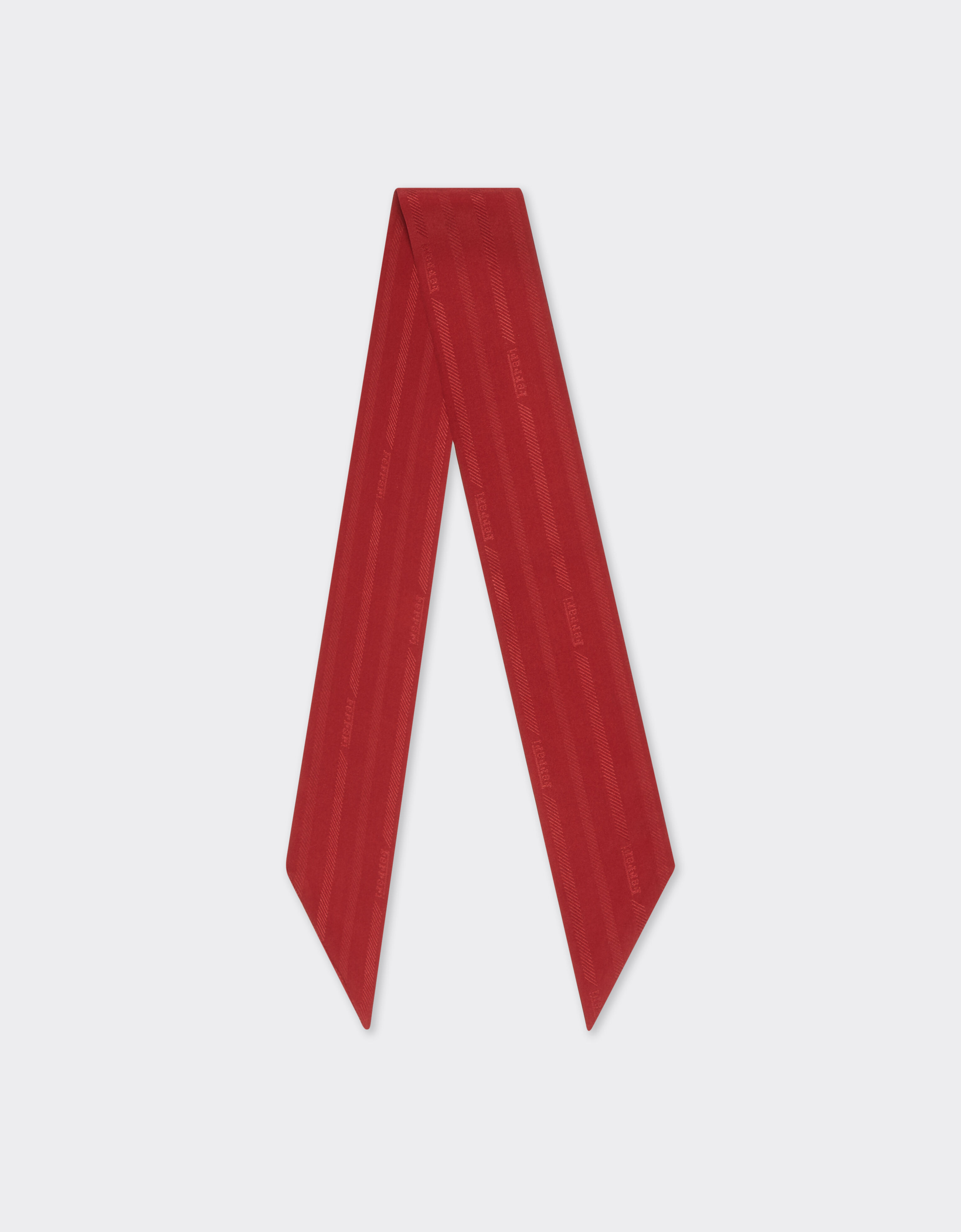 Ferrari Mini shelley in silk twill Maison Red 50389f