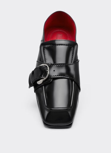 Brushed leather loafers Ferrari Brushed leather loafers Black 22743f