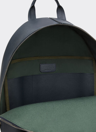 Ferrari Rucksack in tumbled leather Navy 22253f