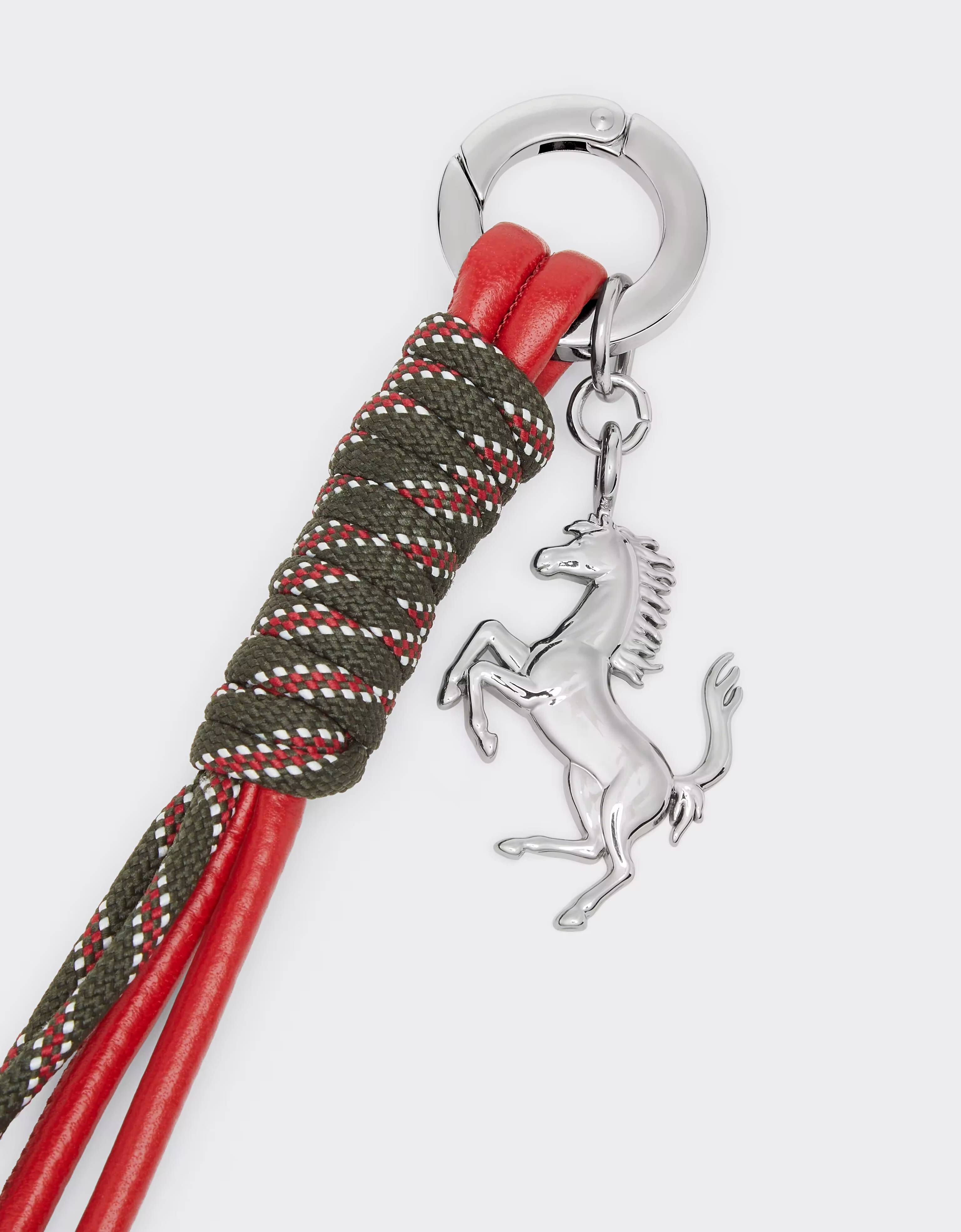 Caffè Ferrari leather keyring for the 2026 Monaco Grand Prix