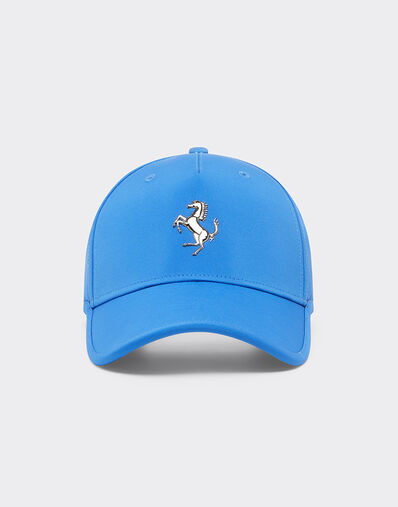 Ferrari Baseball cap with metal Prancing Horse Klein Blue 20815f