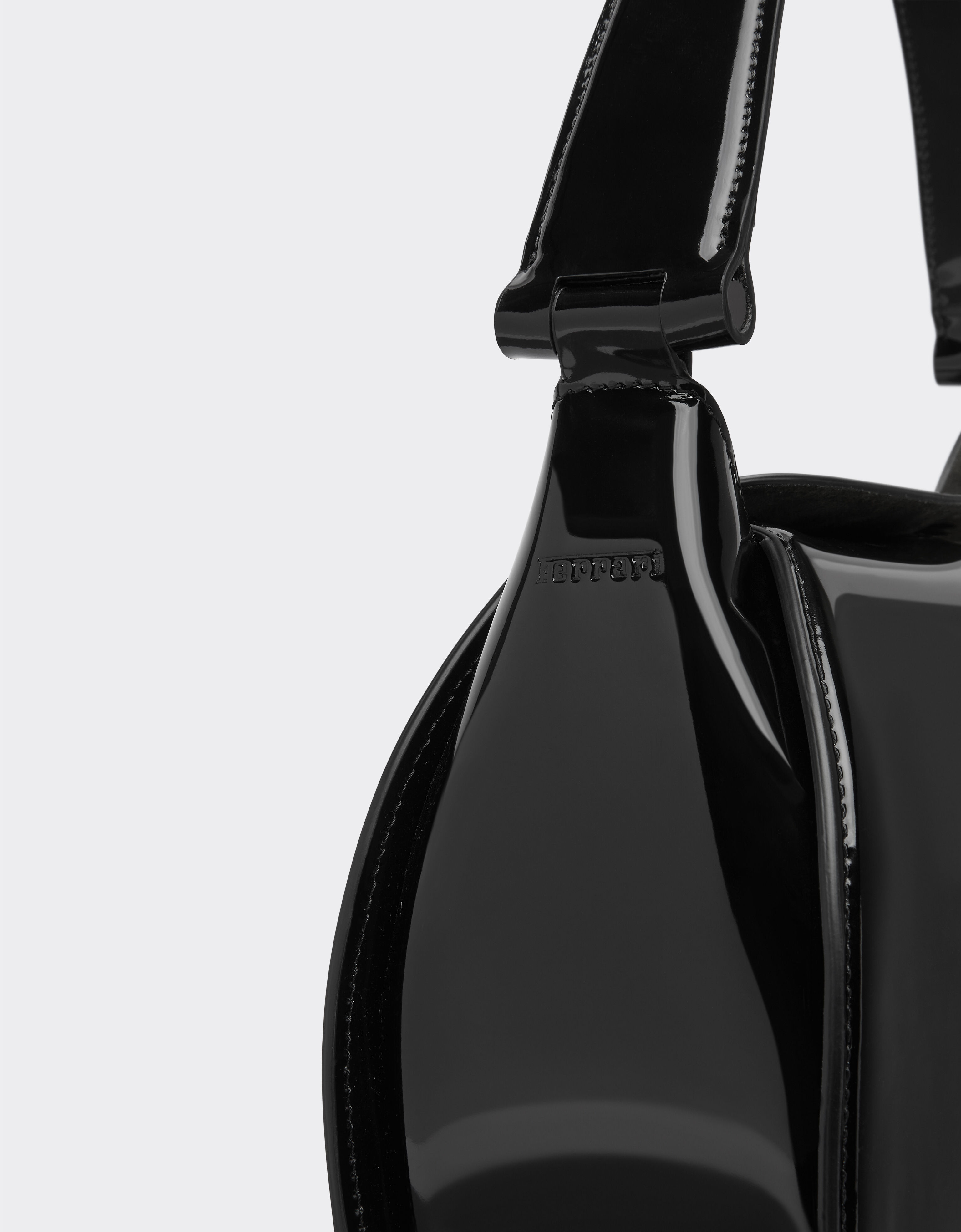 Ferrari La Ferrari Dino Hobo Bag Black 21678f