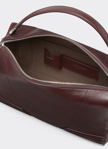 Bolso Ferrari GT Soft de piel granata Ferrari Bolso Ferrari GT Soft de piel granata Red brown CBWSB0002YL00071f