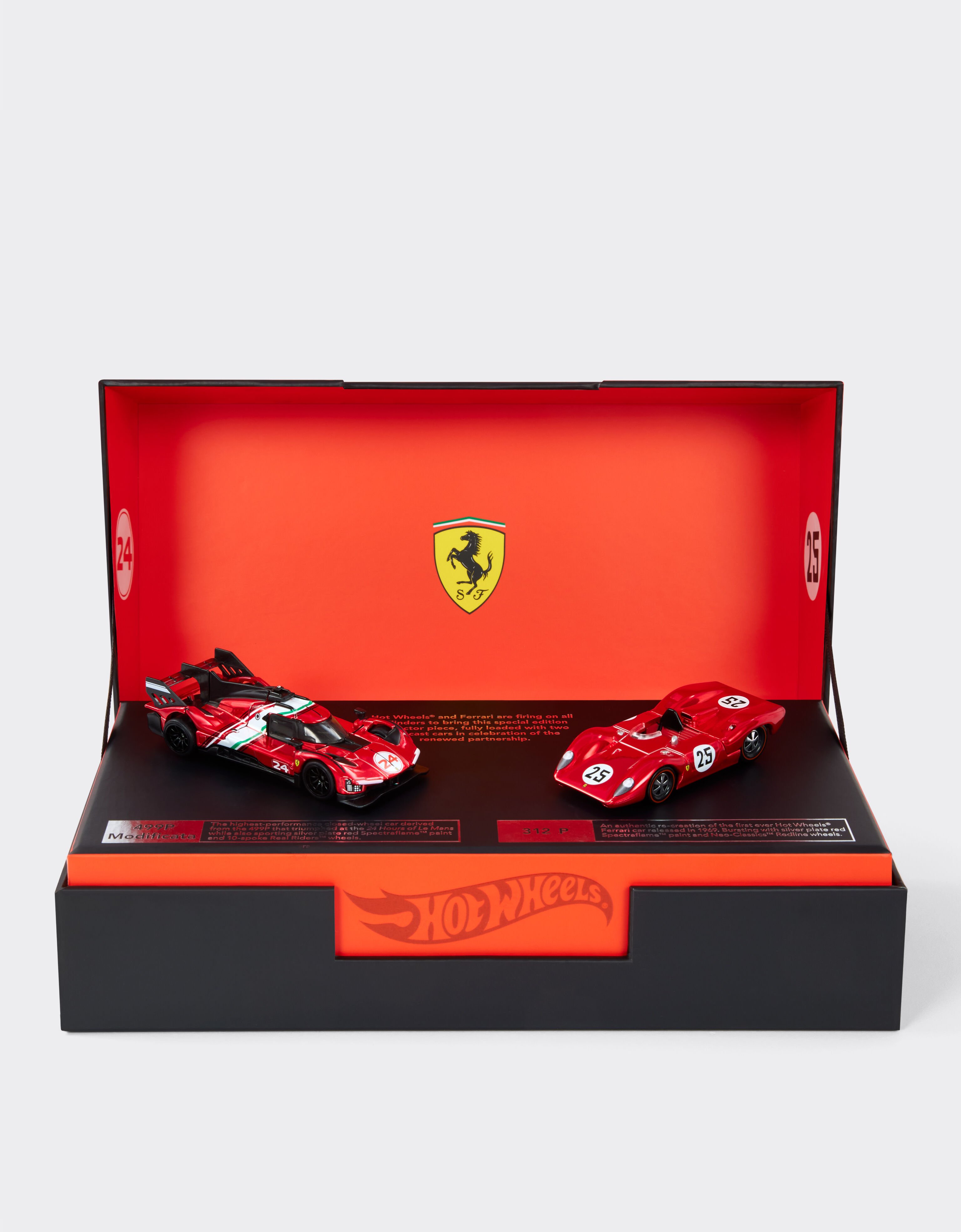 Ferrari Hot Wheels for Ferrari Heritage Set Racing red LA06Df