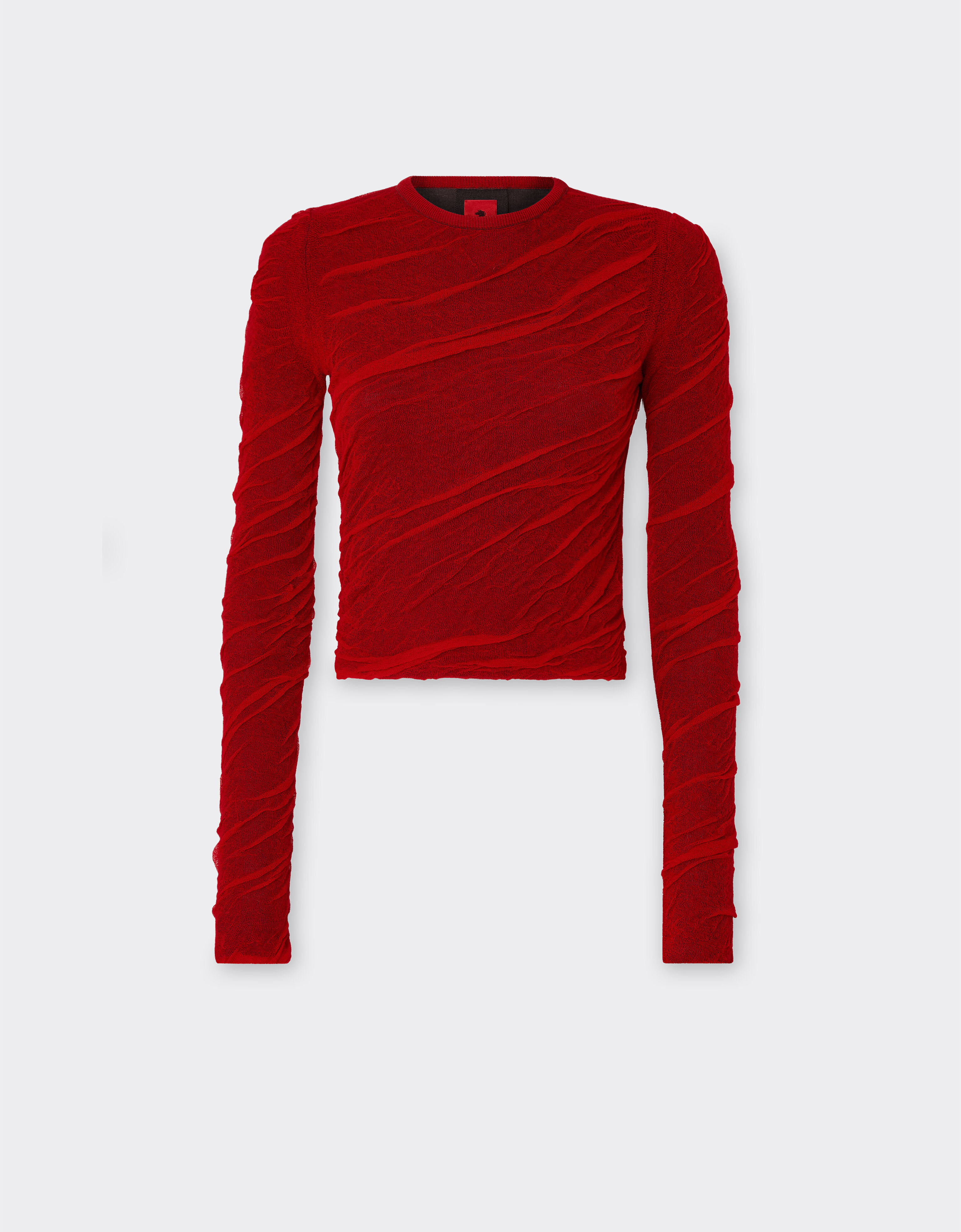 ${brand} Close-fitting sweater in wool and cotton ${colorDescription} ${masterID}