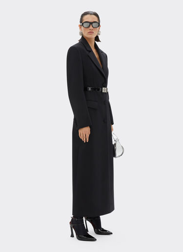 Ferrari Double wool coat Black 21626f