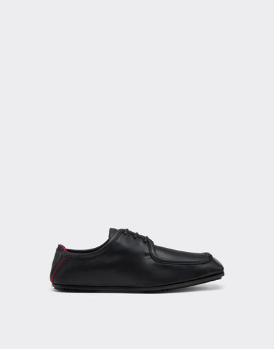 Ferrari Leather derby shoe Black 22741f