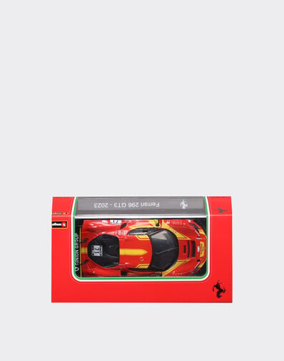Ferrari Maqueta del Ferrari 296 GT3 a escala 1:43 Rosso LO0R0045EXT0001f