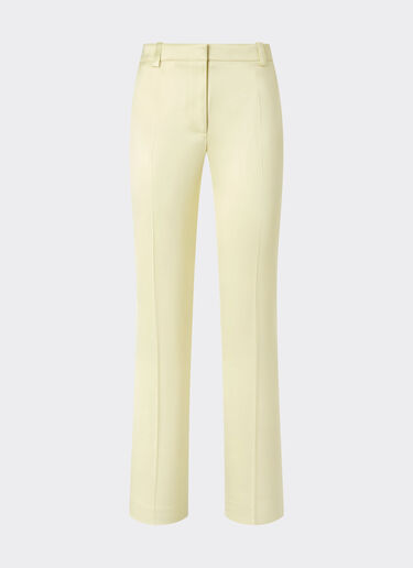 Ferrari Stretch satin trousers Iris Yellow 49933f