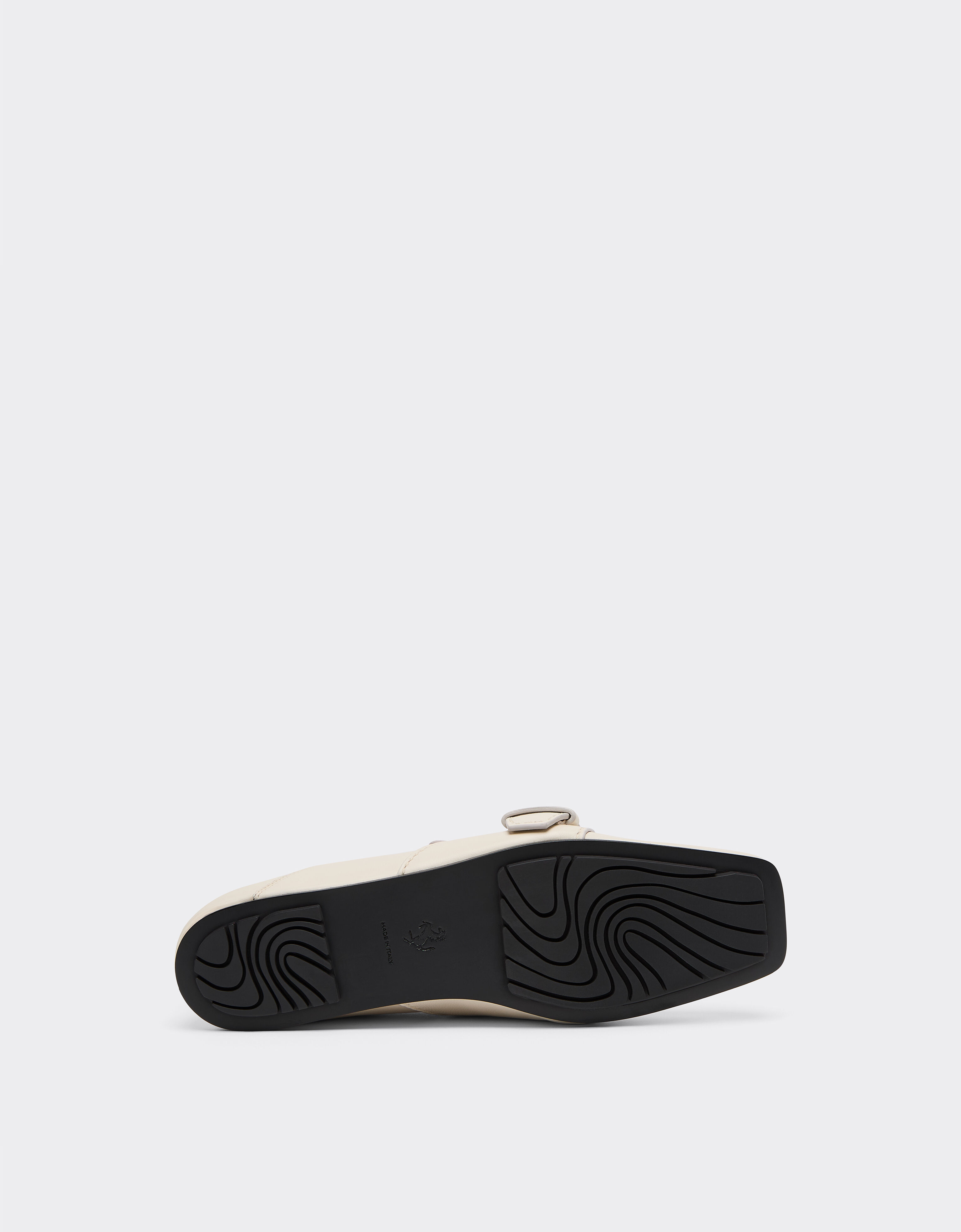 Ferrari Leather loafers Ecru 22228f