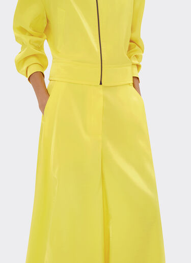 Ferrari Trousers in shiny viscose Giallo Modena 21877f