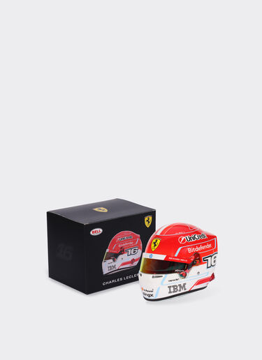 Ferrari Mini Leclerc Replica 2026 helmet in 1:2 scale Multicolore LA0IGf