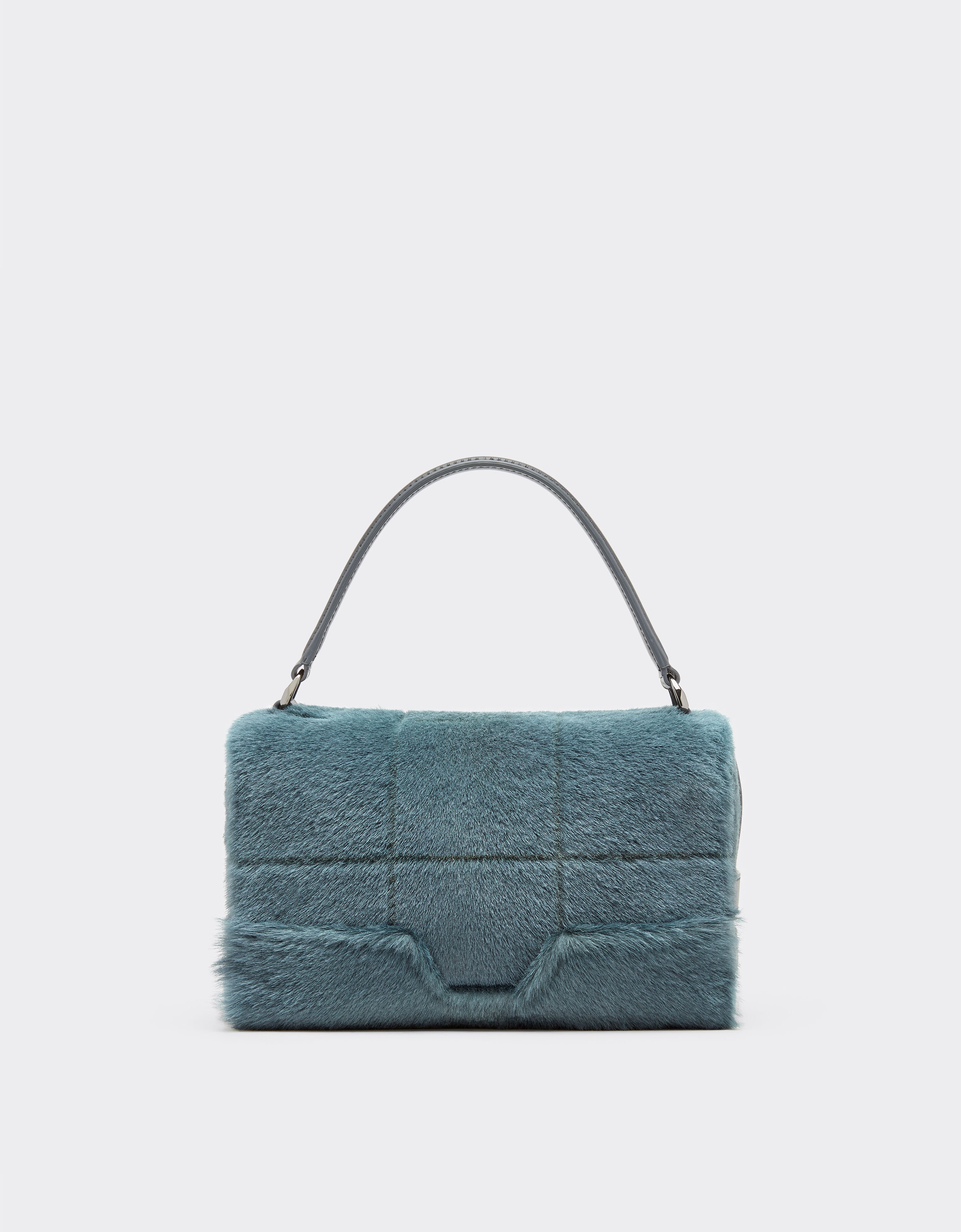 Ferrari Ferrari GT Soft mini bag in shearling Peacock 49134f