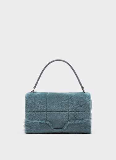 Ferrari GT Soft mini bag in shearling Ferrari Ferrari GT Soft mini bag in shearling Peacock 49134f