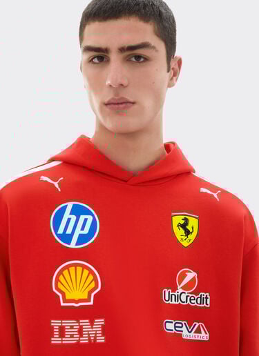 Ferrari Replica Drivers Authentic 2026 Puma for Scuderia Ferrari HP Sweatshirt Red LA0GXf
