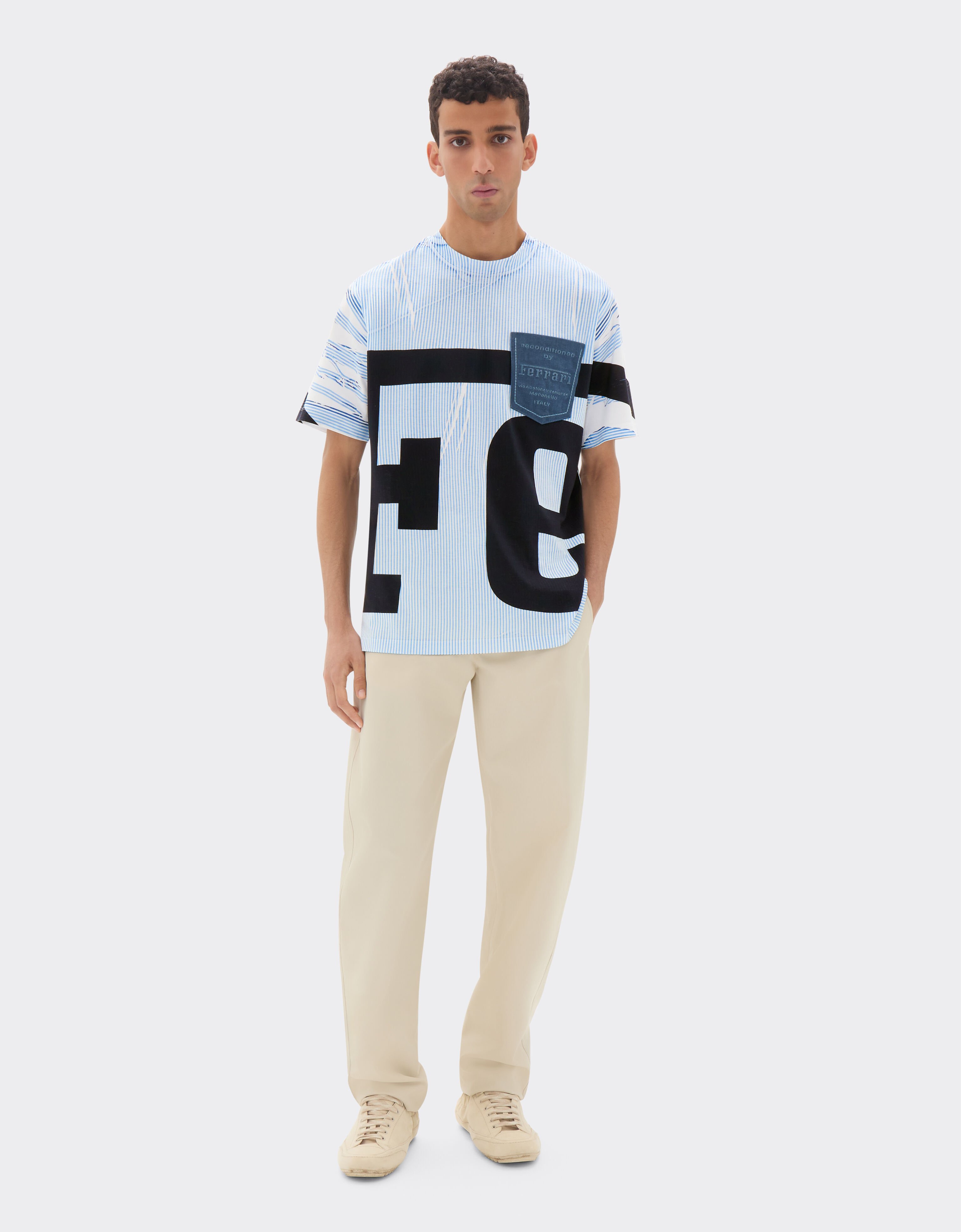 Ferrari Camiseta reacondicionada por Ferrari con logotipo Blanco óptico 49907f