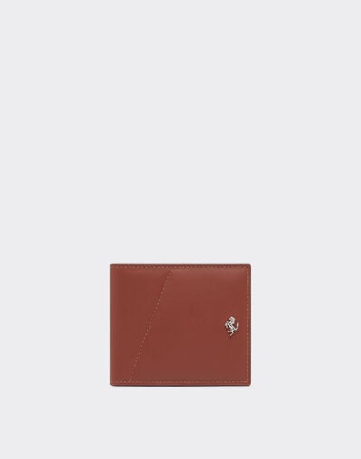 Ferrari Smooth leather bifold wallet Hide 50412f