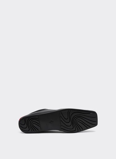 Leather derby shoe Ferrari Leather derby shoe Black 22741f