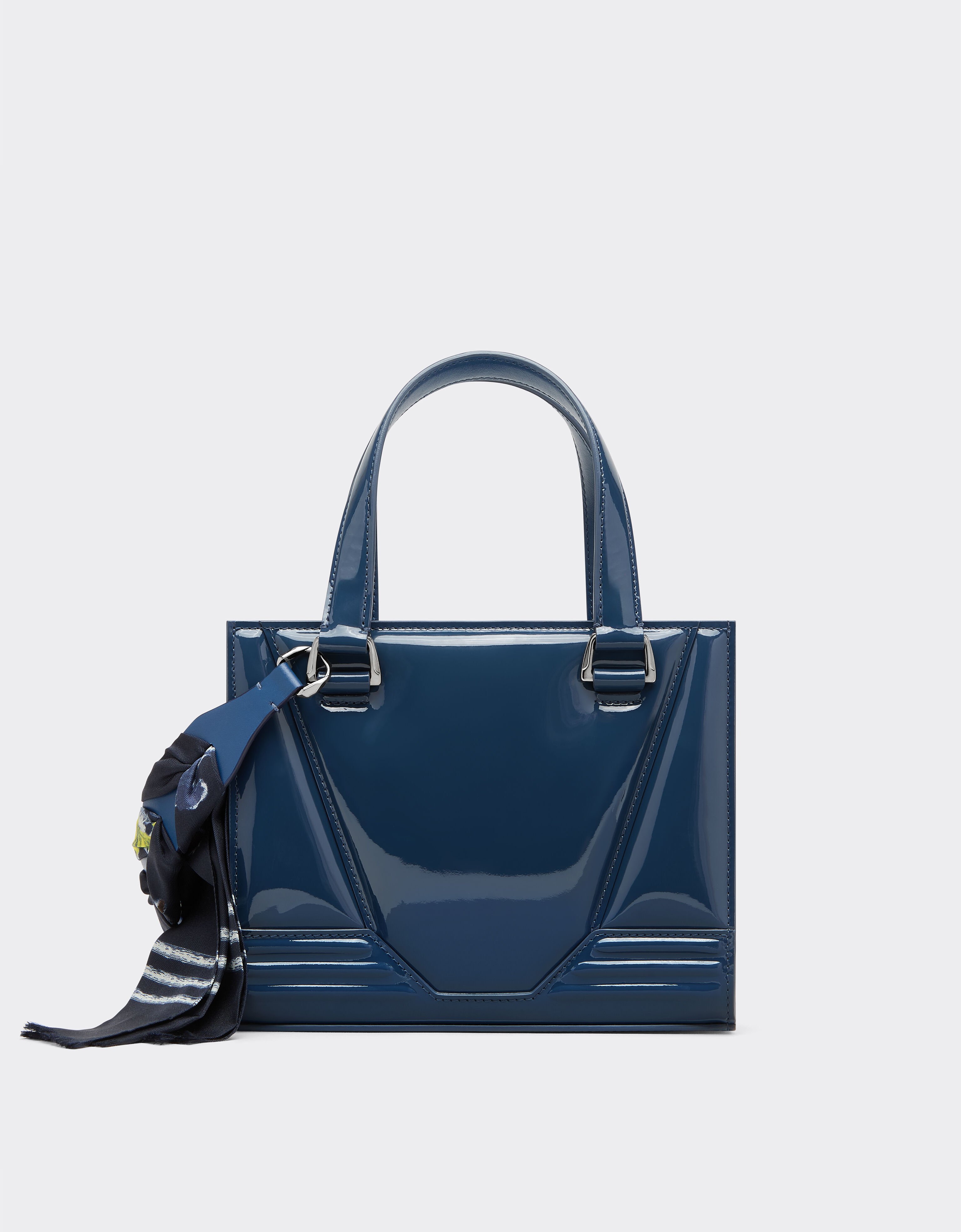 Ferrari GT mini bolso tote Reacondicionado por Ferrari en charol con shelley Octanio 49877f