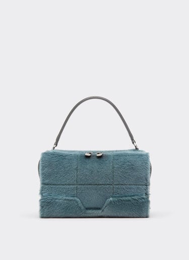Ferrari Ferrari GT Soft mini bag in shearling Peacock 49134f