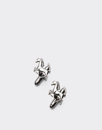 Ferrari Prancing Horse cufflinks Charcoal 22080f
