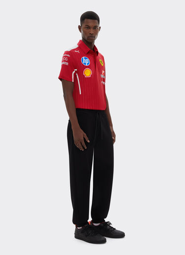 Ferrari Puma for Scuderia Ferrari HP 2025 Team Pro polo shirt Cherry LA021f