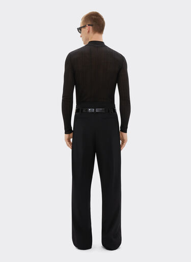 Ferrari Trousers in comfort wool Black 21623f