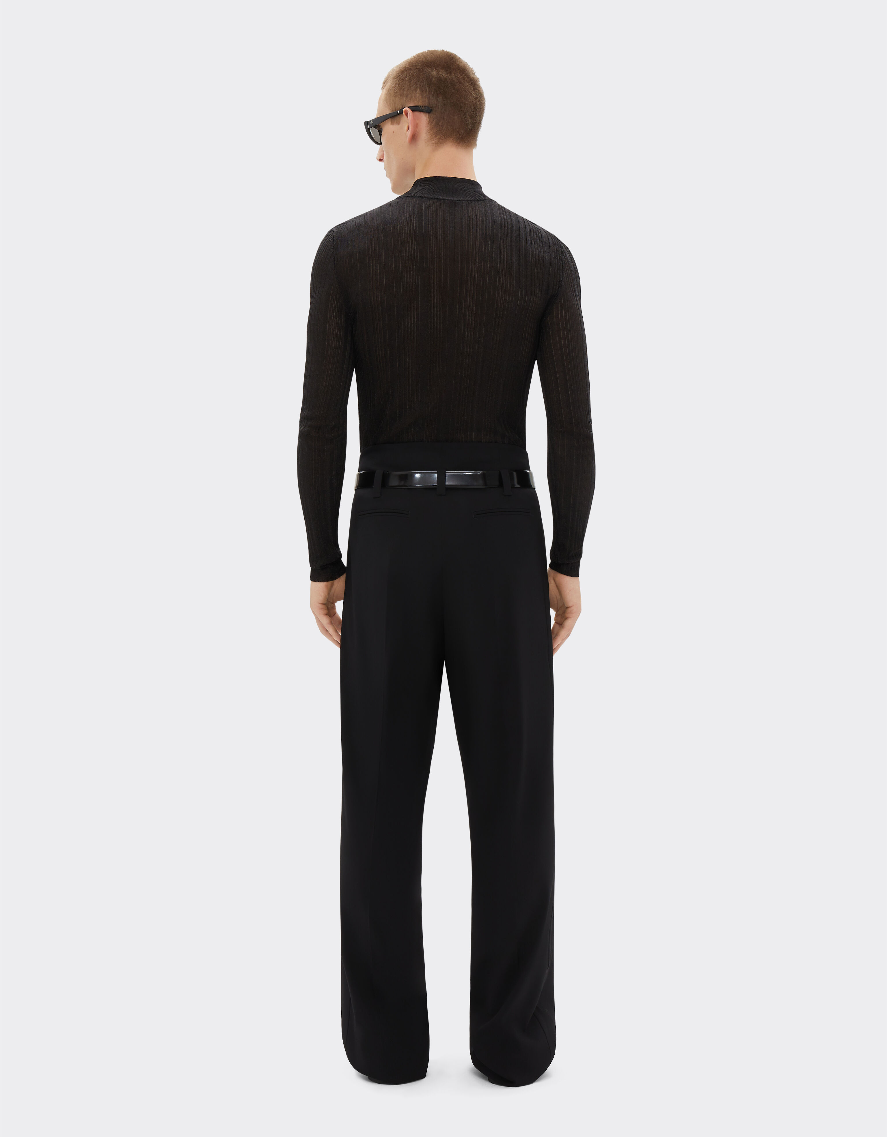 Ferrari Trousers in comfort wool Black 21623f